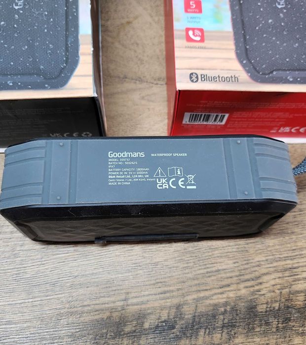 Boxa Portabila Goodmans Waterproof