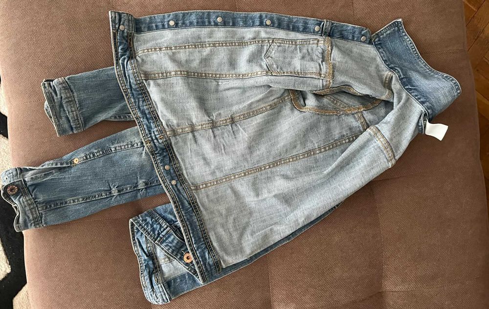 Дамско дънково яке