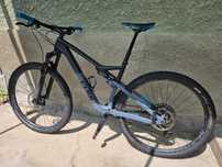 Vand Bicicleta Cube AMS 100 Carbon Blue 2021 folosita aprox. 300 km