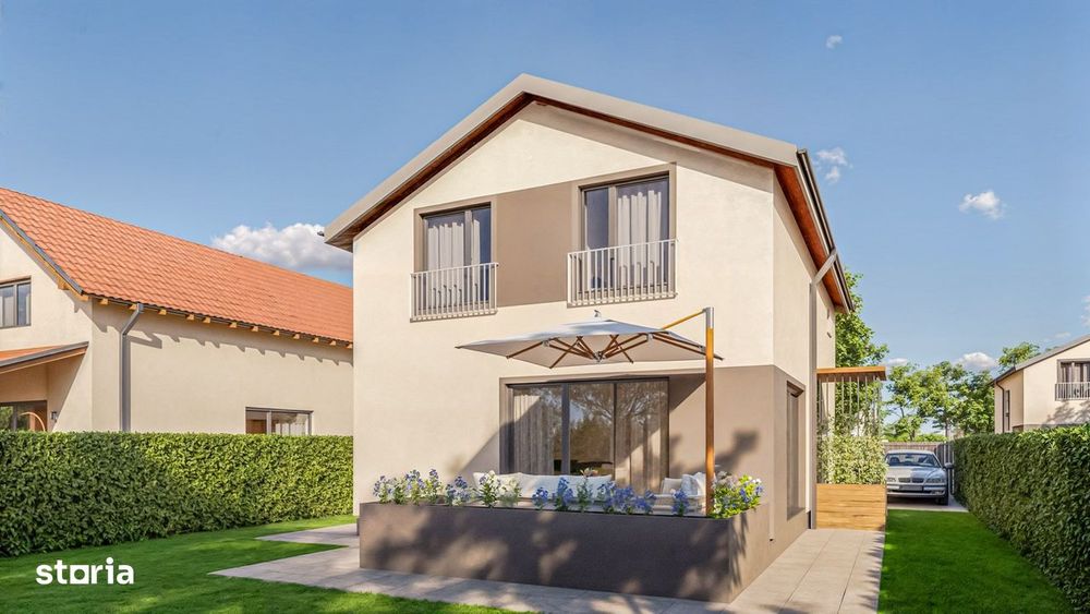 Case individuale în Sânpetru, cu teren 400 mp și toate utilitățile