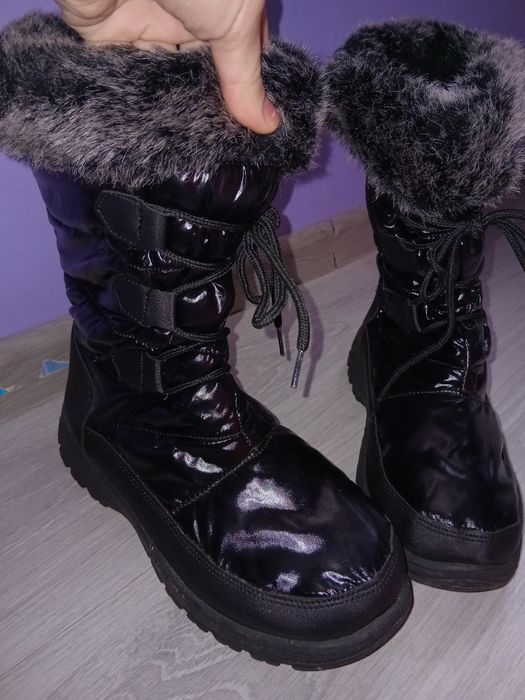 Cizme din piele ecologică