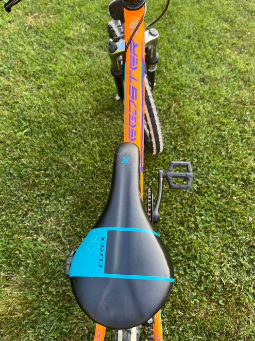 Bicicleta copii mtb CROSS Speedster Girl 20 - Portocaliu | 6-8 ani