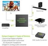 X3/4/5/8 SPDIF TOSLINK Splitter Оптичен Сплитер Switcher DTSDolbyLPCM2