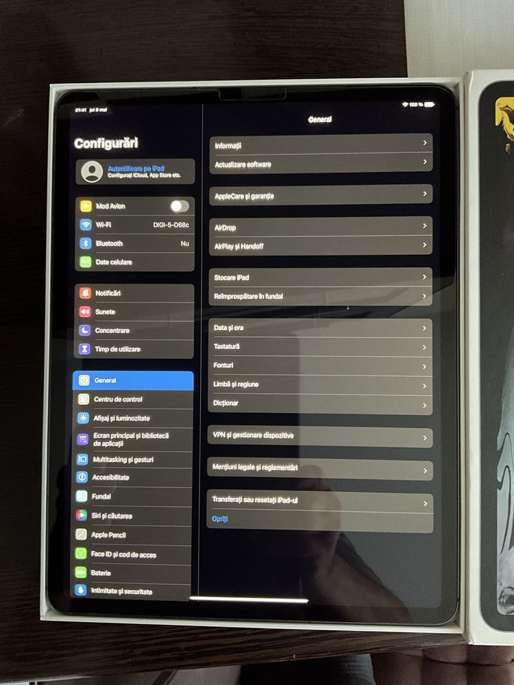 Ipad Pro 12.9 inch 256Gb impecabil wifi+ celular 5G Space Gray