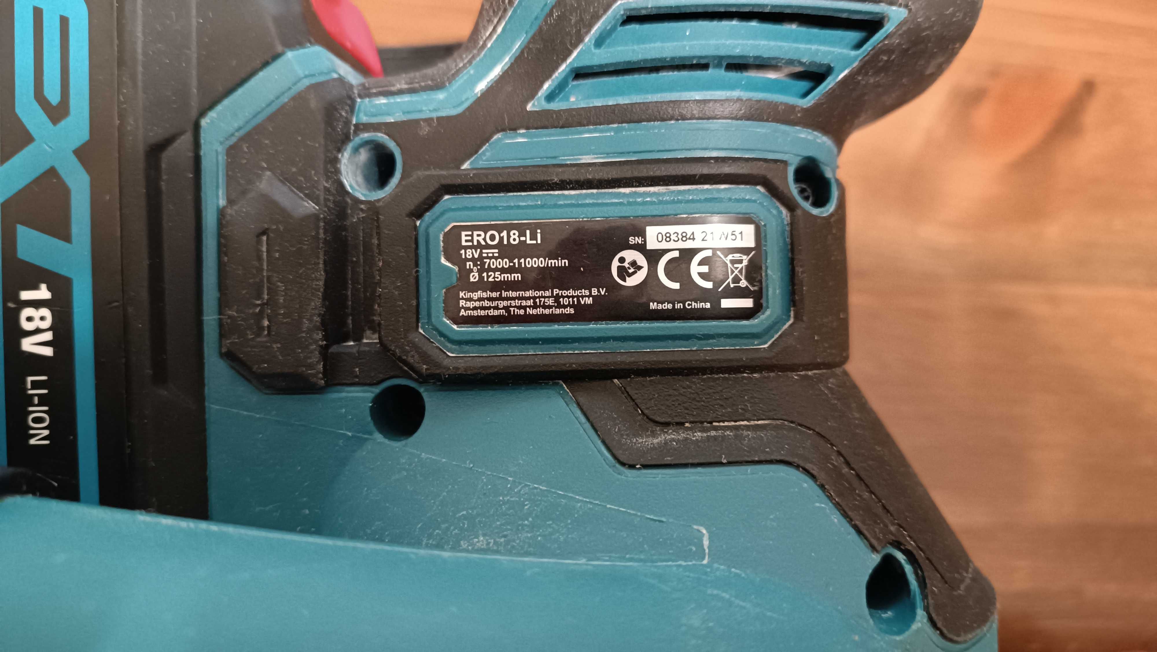 Erbauer ERO18-Li EID18-Li ECDT18-Li