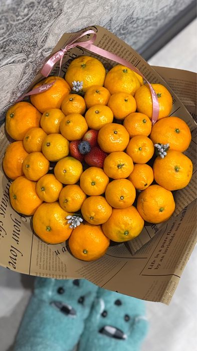 Мандариновый букет