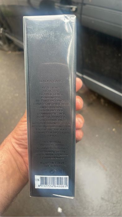 Vand parfum Black afgano