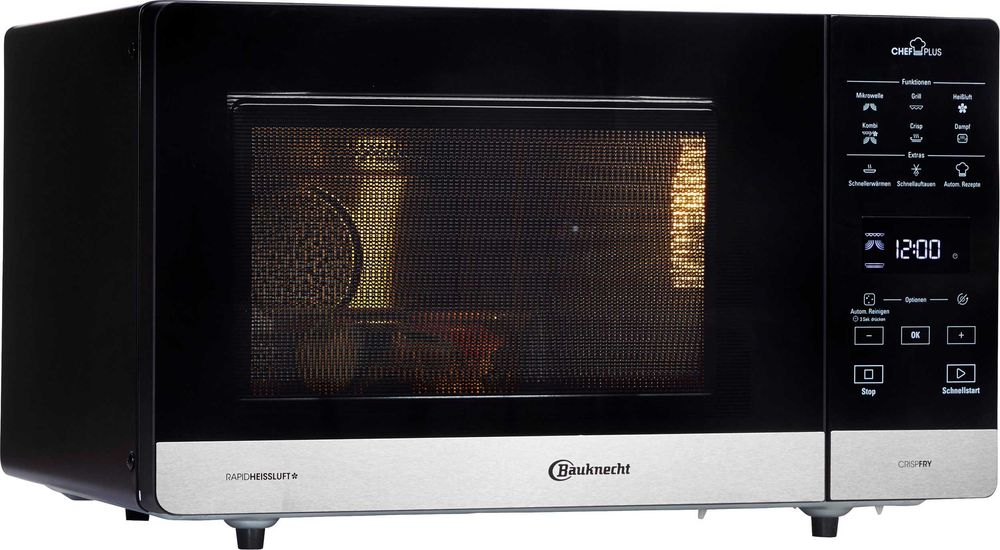 BAUKNECHT микровълнова MW 59 MB грил,пара, горещ въздух 25 л