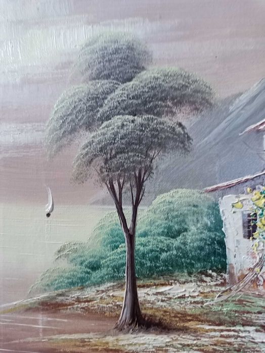 Картина маслени бои върху платно