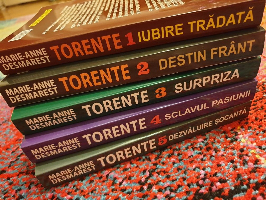 Seria Torente, 5 volume - Marie-Anne Desmarest, carti noi