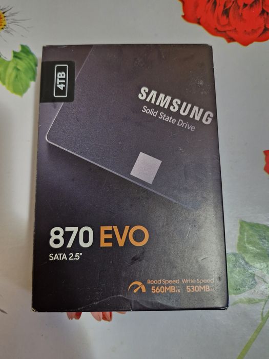 Solid State Drive (SSD) Samsung 870 EVO, 4TB, 2.5", SATA III