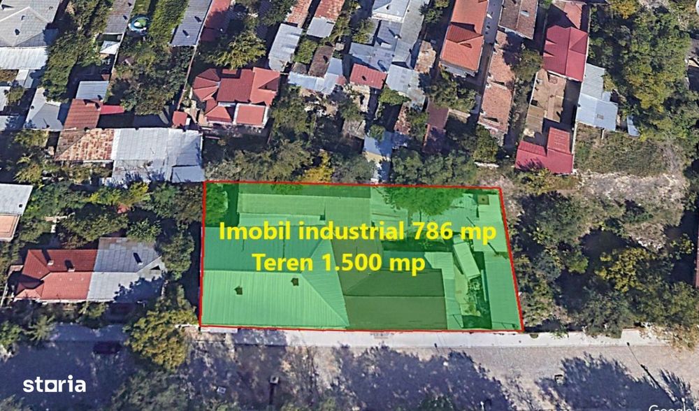 Imobil industrial 786 mp si Teren 1.500 mp Braila