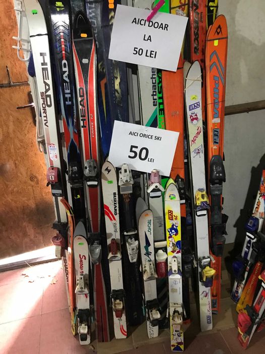Oferta ski-uri 50-100 lei