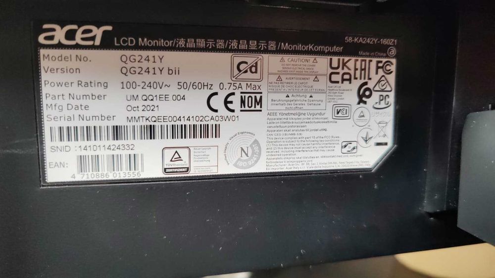 PC i3-9100 3.6Ghz 16GB DDR4 + Monitor Gaming