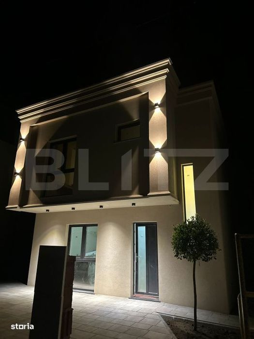 Casa individuala, 90 mp utili, 200 mp teren, Lisaura