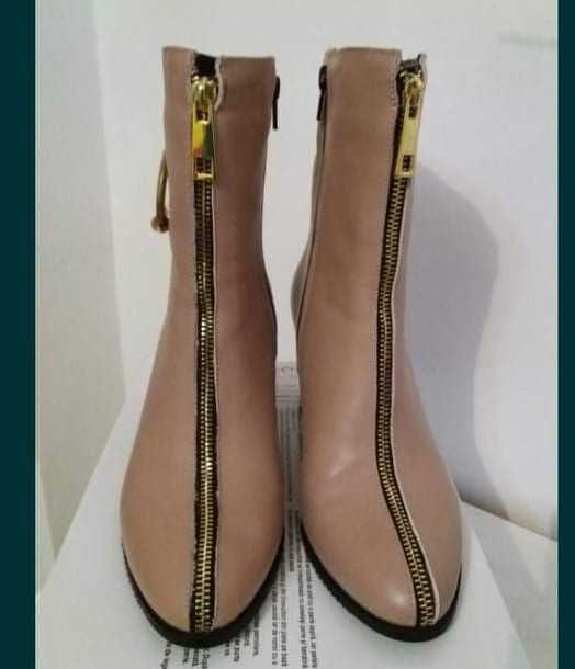 Cizmulițe/ghete dama piele noi