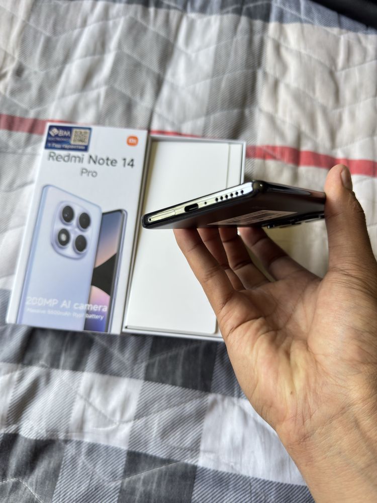 Redmi note 14 pro 8/256 yangidek hali
