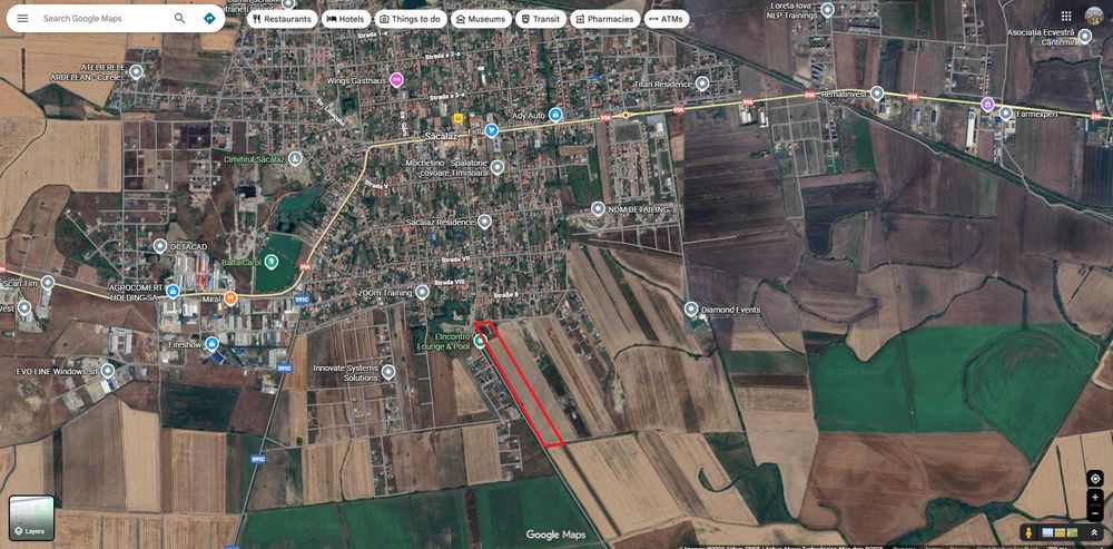 Vand 5ha teren cu puz aprobat