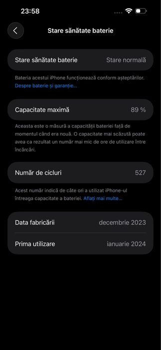 Iphone 15 Pro Max 256GB White Titanium - Impecabil