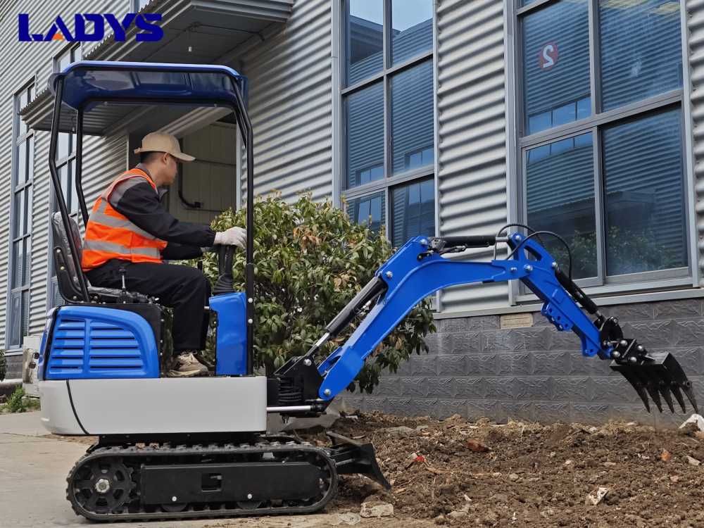 Мини багер LADYS DY12 за продажба, директни продажби от фабриката