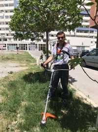 Косене на трева - почистване на дворове