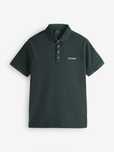 Armani Exchange Green Text Logo мъжка поло тениска