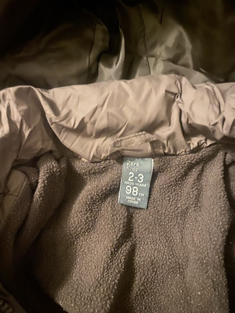 Детско зимно яке zara