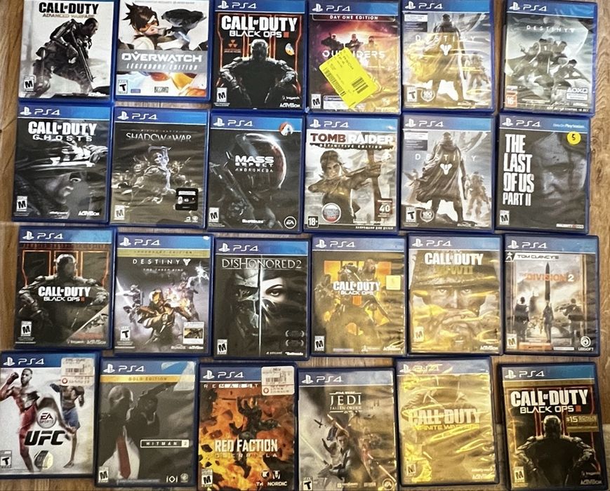 Диски ps4 в отличном состоянии срочно