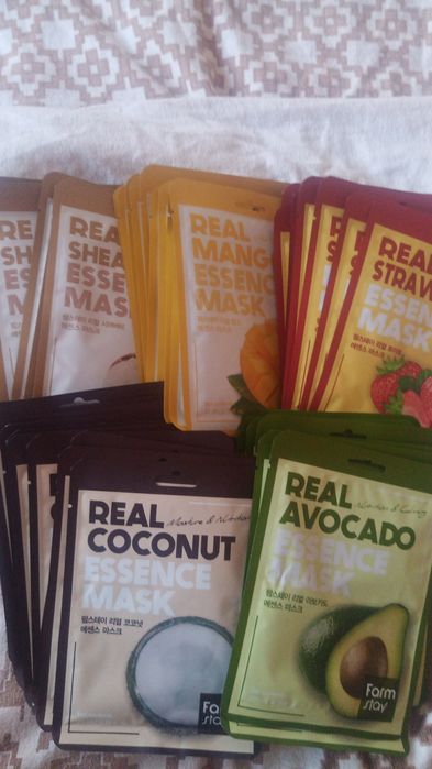 Продам тканевые маски для лица