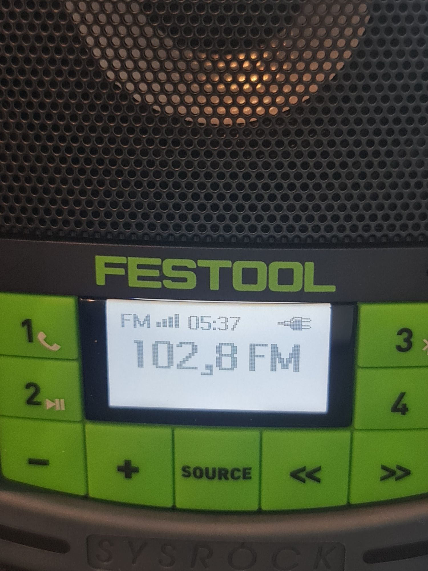 Radio Santier Festool br 10 nou