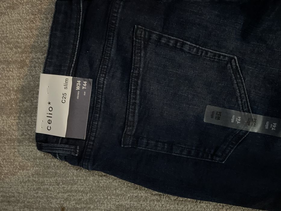 blugi celio albastri