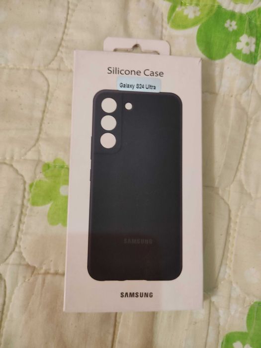 Силиконовый чехол от Самсунг 24 ультра