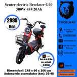 Scuter G60 electric nou Brecner fara permis Agramix