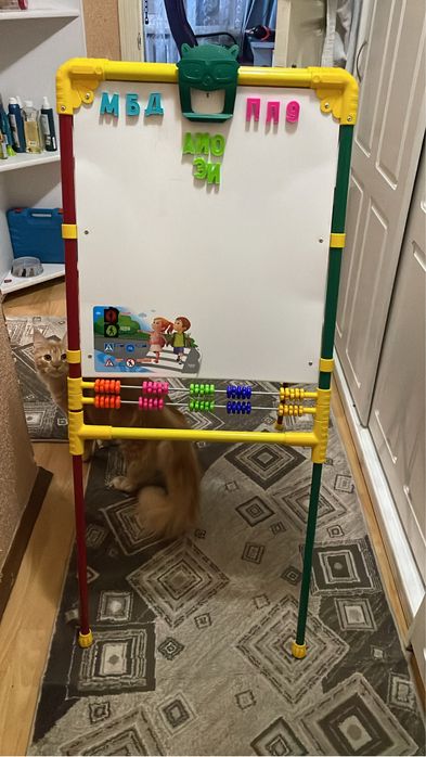 Мольберт детский для рисования, доска