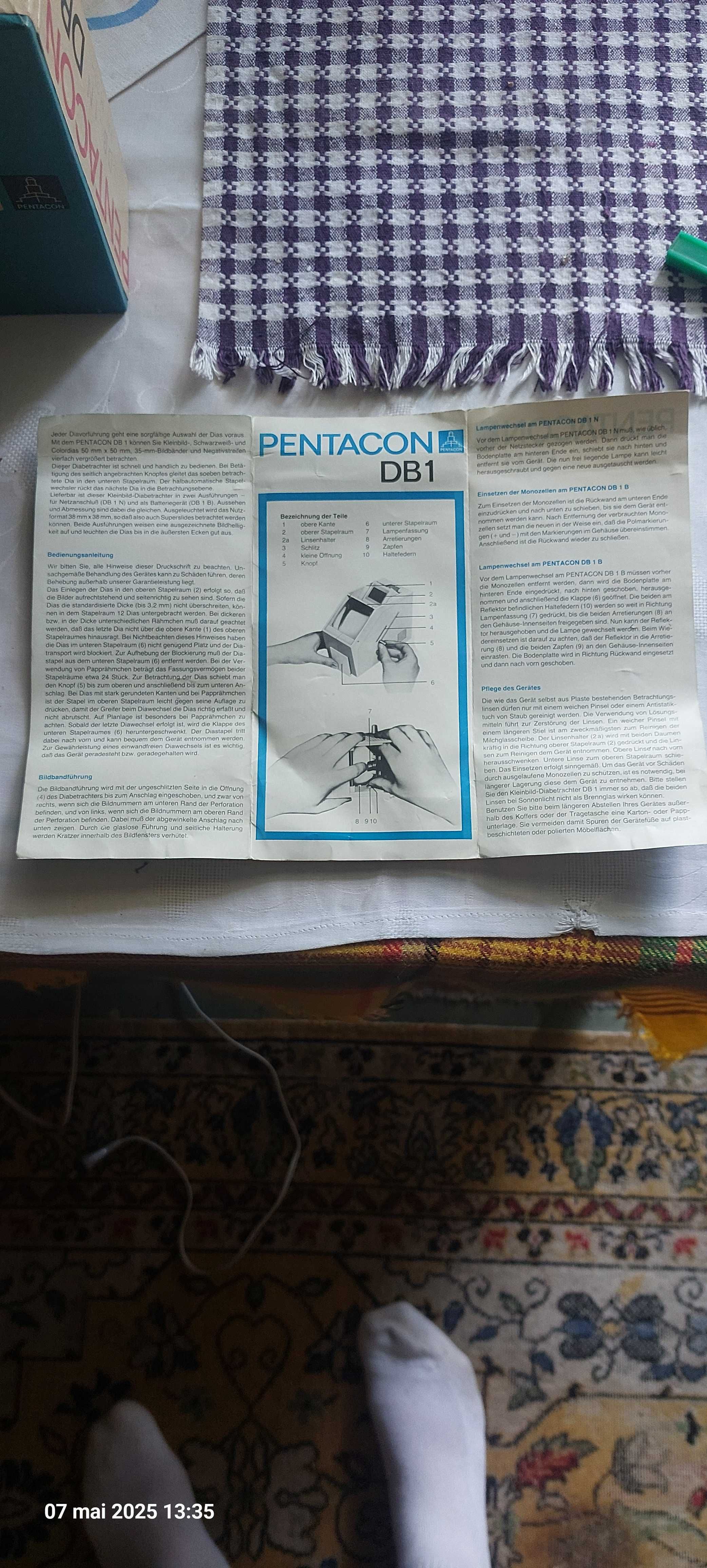 Aparat diapozitive 1983