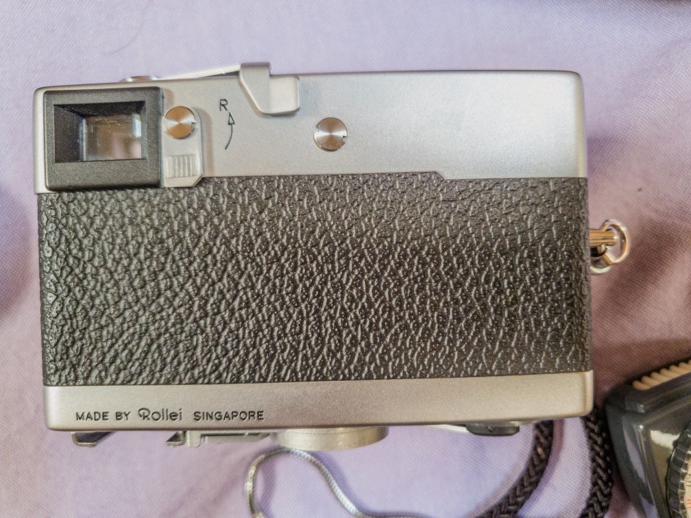 Rollei 35S + Filtru + Parasolar + Capac + Toc + exponometru