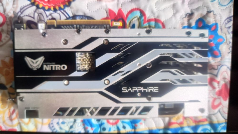 Componente placa video RX 580 4gb ddr5 256 bits noua Sapphire Nitro +