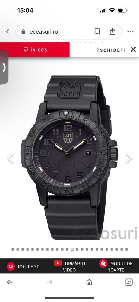 Ceas Luminox Nou cu eticheta