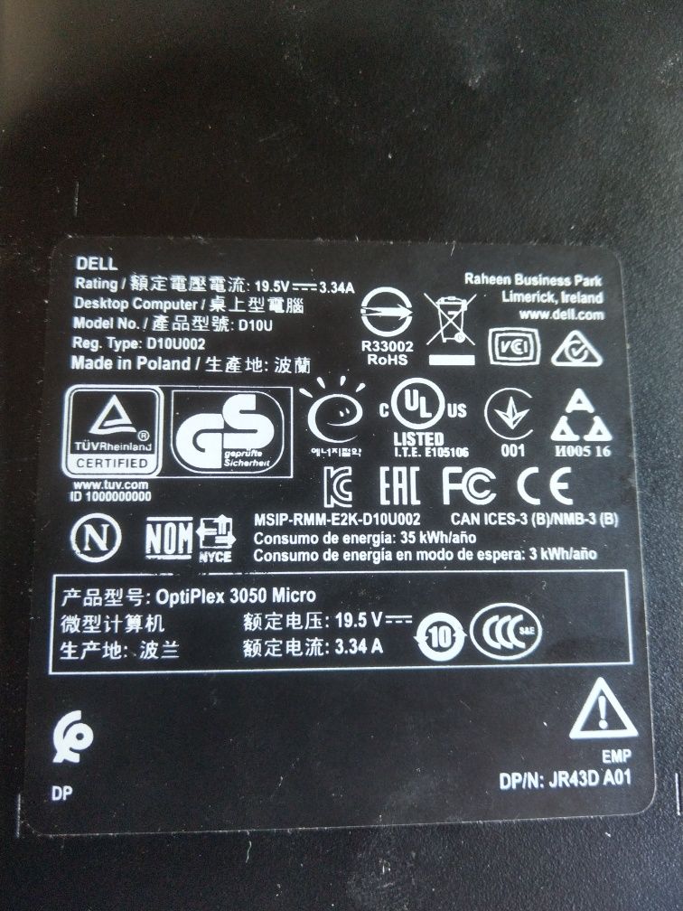 Dell OptiPlex 3050