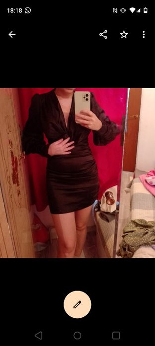 Платье черное 42-44 р