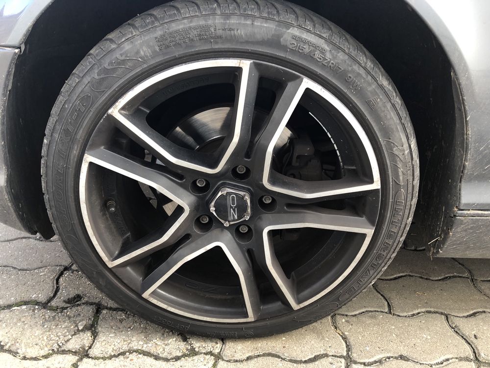 Jante OZ BMW diametru 17 impreuna cu JANTE URGENT!!