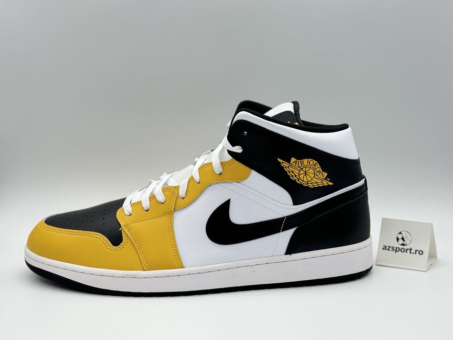 Jordan 1 Mid Noi Originali Marime: 51,5 (35cm)