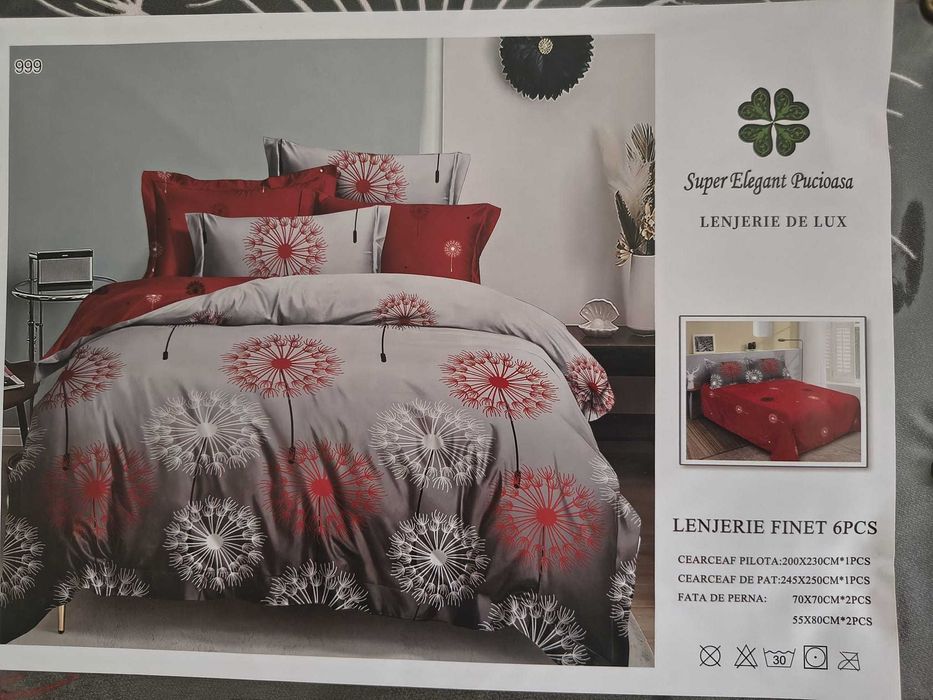 Vand lenjerii pentru pat dublu!