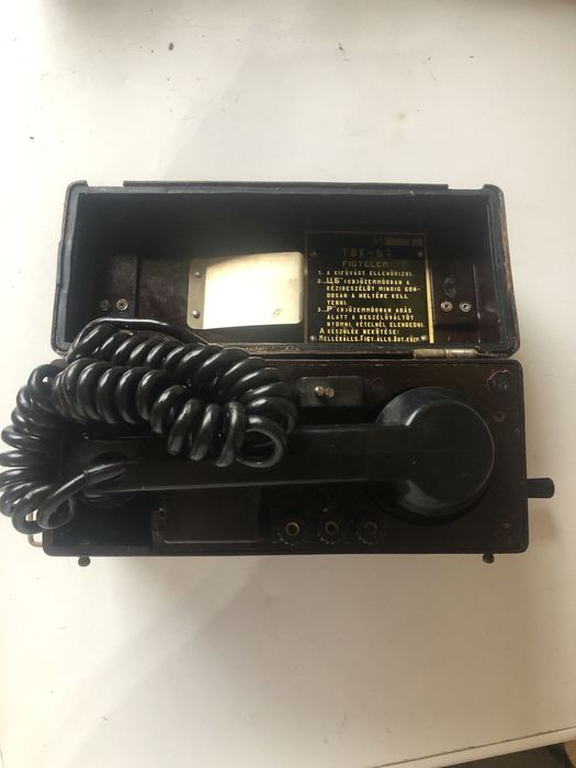 Telefon militar de câmp WW2 – Feldfernsprecher 33 – original