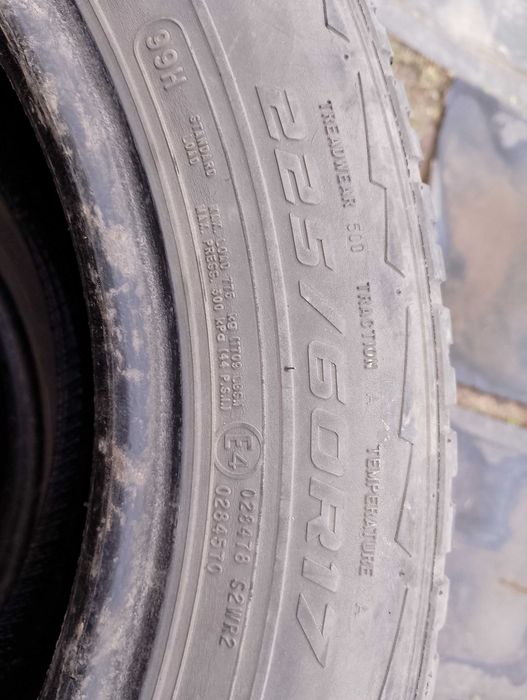 4 бр. АТ 225/60/17