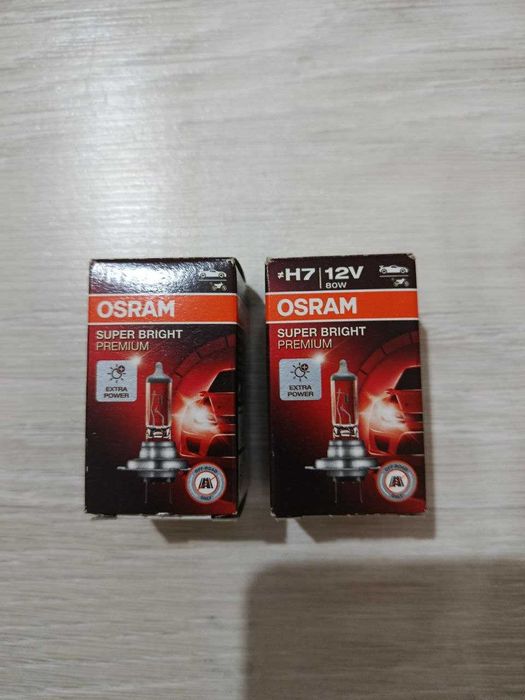 Osram H7 Super Bright Premium лампа 12V. 2 дона