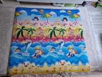 Covor pentru Copii 200x180 cm, 2 fete, moale