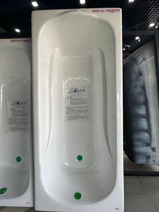 Чугунная ванна RACO размеры от 120x70. Chugun vanna