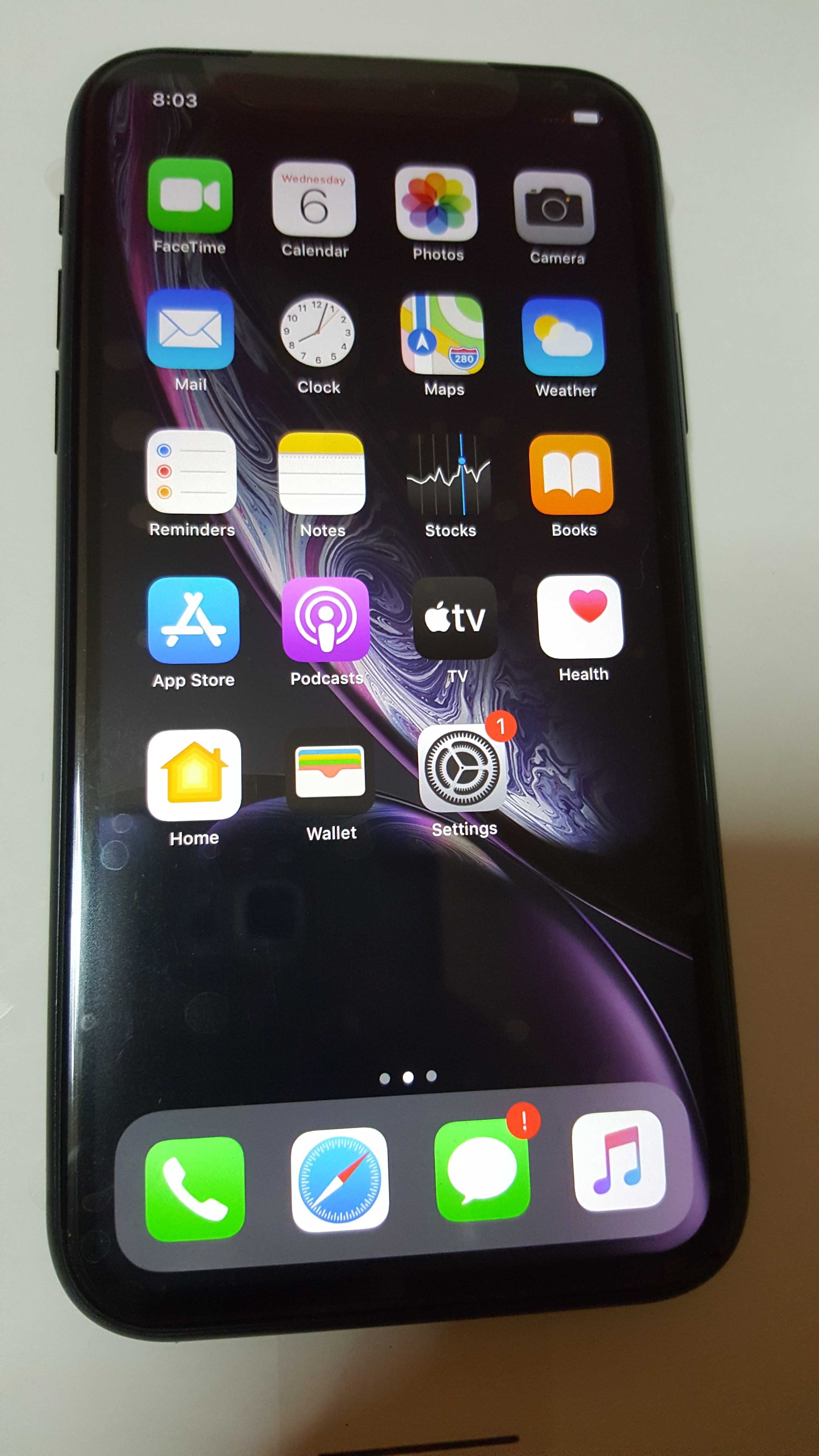Iphone XR 64/DUAL Black - не използван!