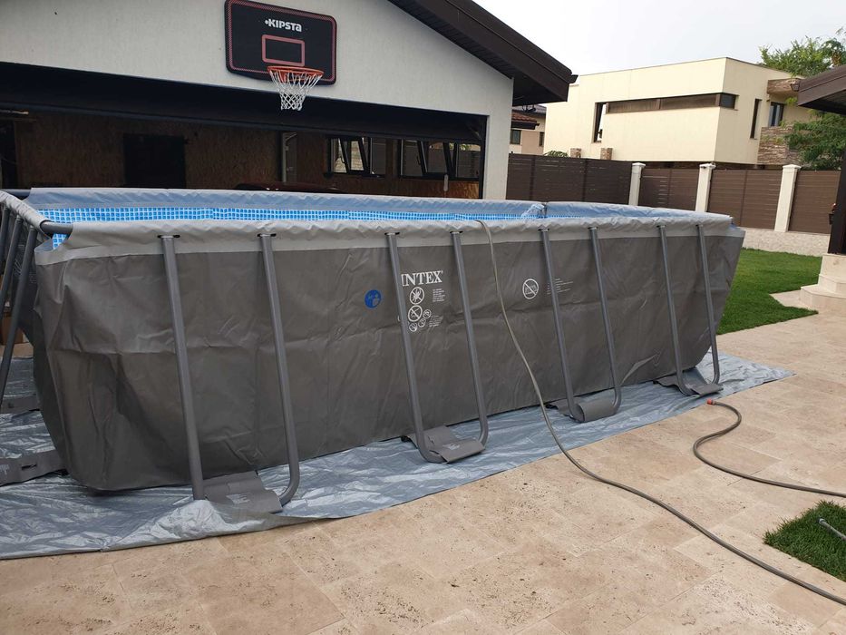 Piscina cu cadru metalic Intex 26356NP, supraterana 549 x 274 x 132 cm
